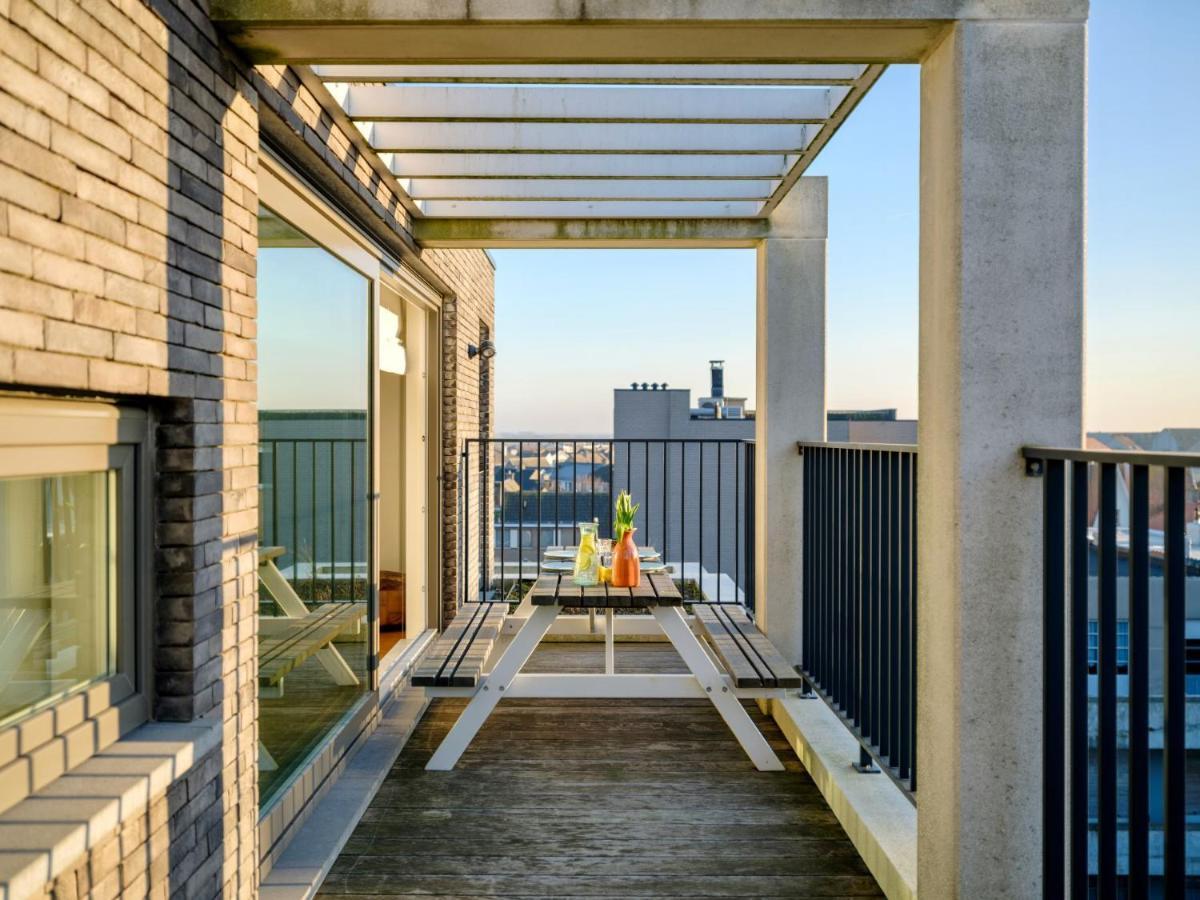 Stijlvolle En Lichtrijke Design Penthouse Met Prachtig Uitzicht Te Wenduine Apartment De Haan Exterior foto