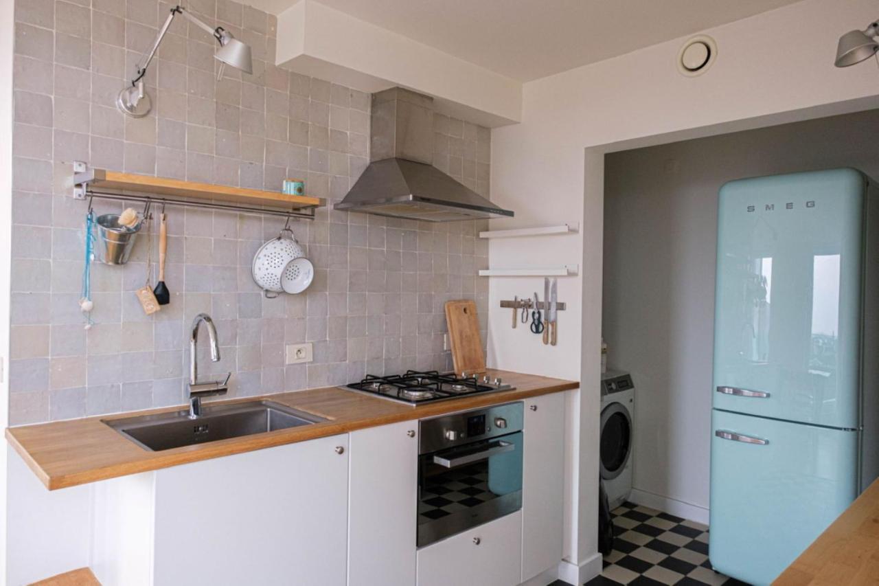 Stijlvolle En Lichtrijke Design Penthouse Met Prachtig Uitzicht Te Wenduine Apartment De Haan Exterior foto