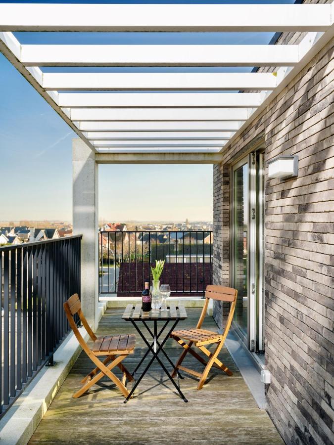 Stijlvolle En Lichtrijke Design Penthouse Met Prachtig Uitzicht Te Wenduine Apartment De Haan Exterior foto